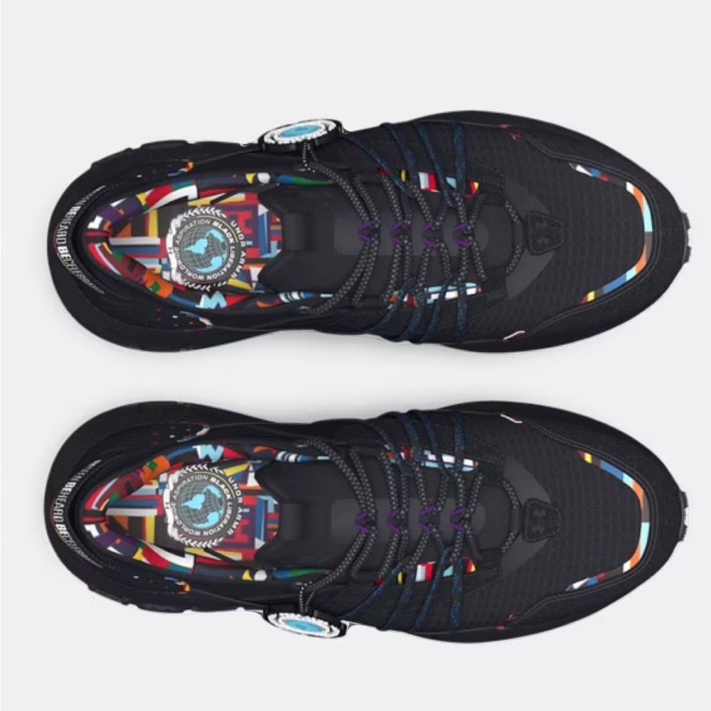 Under Armour Limited Edition BHM Black Sneakers NEW IN BOX UA Shoes
